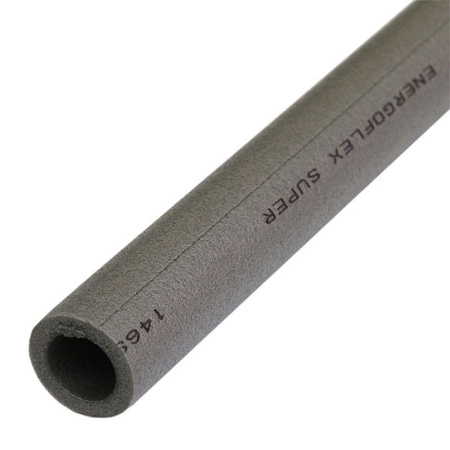 Трубка вспененный полиэтилен SUPER SK толщина 20 мм L=2м Тмакс=95°C серый самоклеящаяся Energoflex