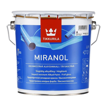 Краска алкидная тиксотропная Miranol С (2,7 л)
