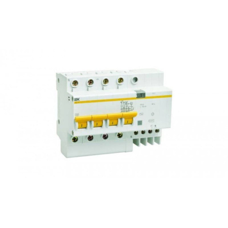 Автоматический выключатель дифференциального тока IEK АД14 4Р 50А 30мА