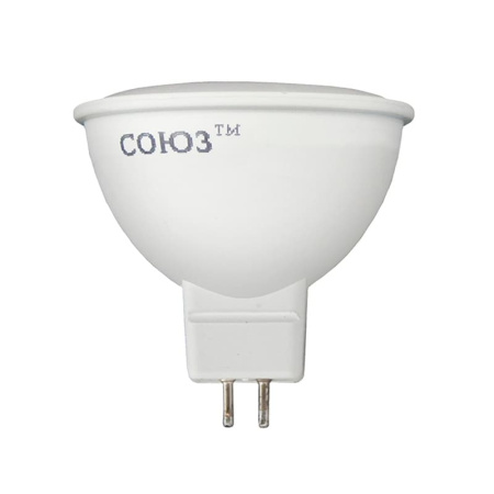 Лампа светодиодная направл.света LED GU5,3 120гр. 5Вт, 230В, тепл. белый свет MR16