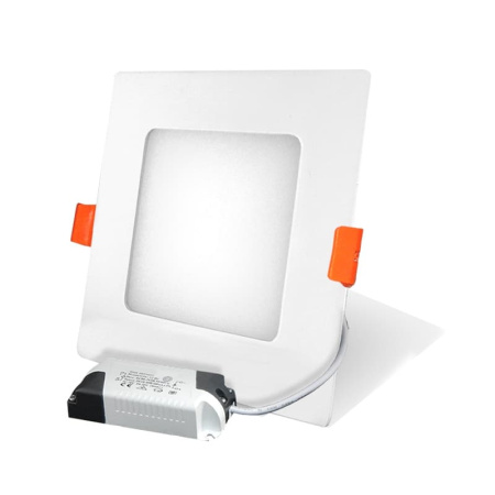 Светильник LED встраиваемый ультратонкий "Даунлайт", 230В, 6Вт, 6500К, IP20, квадратный, белый