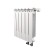 Радиатор биметаллический РБС 500/95 (А14) 4 секции Qну=720 Вт с т/клапаном Danfoss ниж/п прав RAL 9010 (белый) Сантехпром