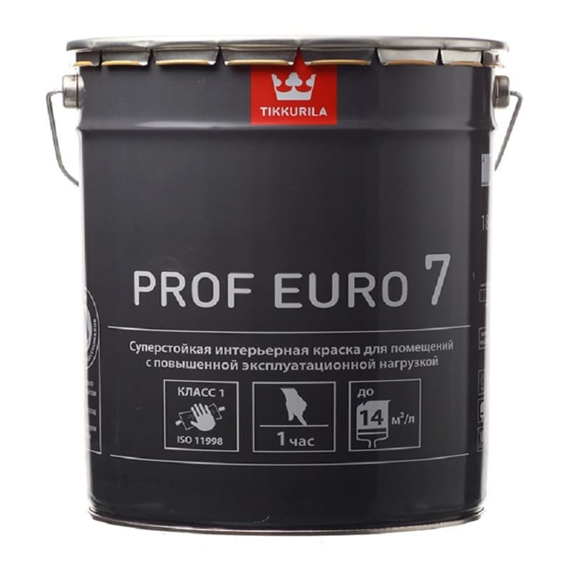 Tikkurila euro 7 матовая. Краска Tikkurila Prof Euro 7. Tikkurila Prof Euro 20 2,7л. Краска моющаяся евро 7, Тиккурила, 2,7л белый (база а). Тиккурила краска Интер. Стойкая к мытью Prof Euro 7 база a мат. (9л).