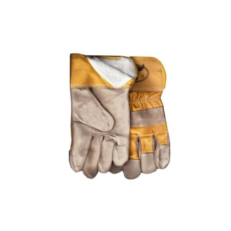 Перчатки спилковые комбинированные "Трал" с искусственным утеплителем, ЗИМА  Материал: 100% натуральный спилок