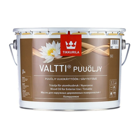 Масло алкидное для дерева Valtti Puuoljy EC (9 л)