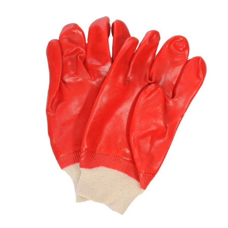 Маслобензостойкие перчатки  красные