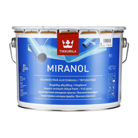 Краска алкидная тиксотропная Miranol С (9 л)