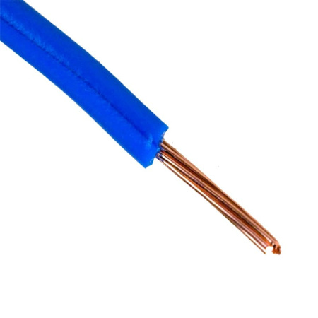 Провод ПВ-3 (ПуГВ) 1х1,5 мм2, синий (1 п.м.)