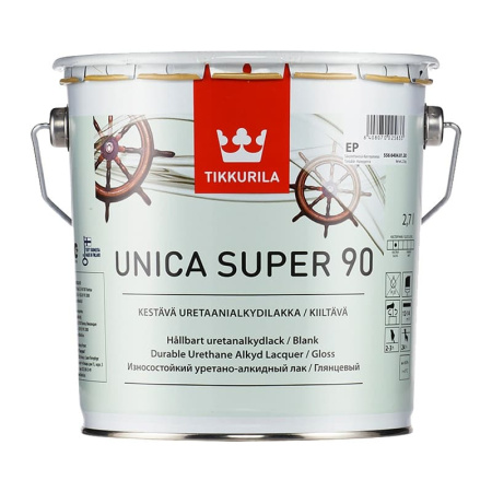 Лак универсальный Unica Super 90 EP глянцевый (2,7 л)