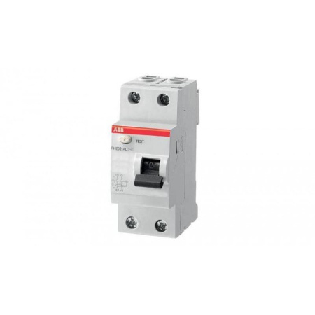 Выключатель автоматический дифференциального тока ABB FH202 25A 30mA AC