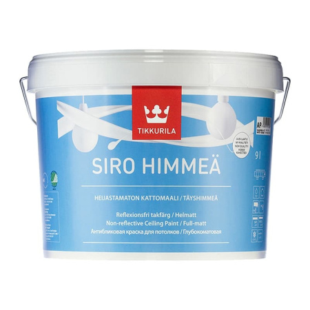 Краска в/д акрилатная для стен и потолков Siro Himmea (9 л)