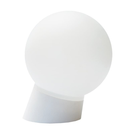 Светильник НББ E27, 60Вт, 230В, IP20, шар, наклонное основание, белый