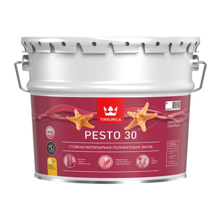 Краска алкидная универсальная Pesto 30 A полуматовая (9 л)